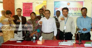 শার্শা উপজেলাকে বাল্য বিবাহমুক্ত করতে শপথ গ্রহণ