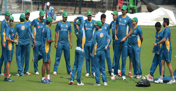 কলকাতায় অনুশীলনে আফ্রিদিরা 