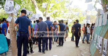 ৫৬ কেন্দ্রের ভোট স্থগিত