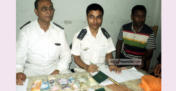 বেনাপোলে বিদেশি মুদ্রাসহ দুইজন আটক