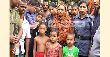 দিনাজপুরে ৩ শিশুকে নিয়ে পালানোর সময় নারী আটক