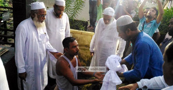 সেই শিশুর দাফন সম্পন্ন 