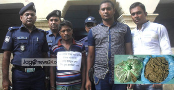 লোহাগড়ায় গাঁজাসহ মাদক পাচারকারী গ্রেফতার