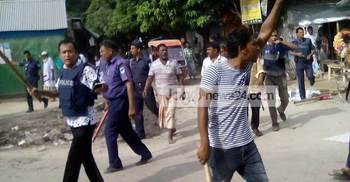 আড়াইহাজারে বিয়ে বাড়িতে হামলা : পুলিশসহ আহত ৩০