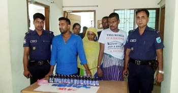 ফতুল্লায় বিপুল পরিমাণ মাদকসহ আটক ৩