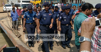 ঢাকা রেঞ্জের ডিআইজির দৌলতদিয়া ঘাট পরিদর্শন