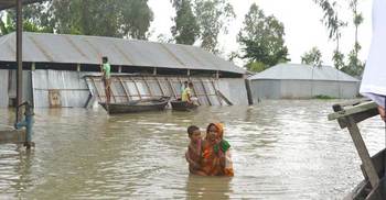 সিরাজগঞ্জে বন্যা পরিস্থিতির আরো অবনতি 