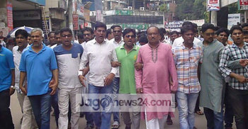 মীর কাসেমের মৃত্যুদণ্ড বহাল থাকায় টাঙ্গাইলে আনন্দ মিছিল