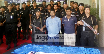 টাঙ্গাইলে ৬০ হাজার পিস ইয়াবাসহ আটক ২