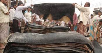 চামড়া পাচার রোধে সীমান্তে সতর্কতা