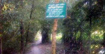 সাইনবোর্ড টাঙিয়ে কৃষকের জমি দখলের অভিযোগ