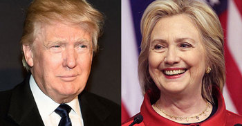 হিলারির চেয়ে এগিয়ে ট্রাম্প