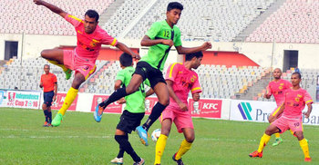 টিম বিজেএমসির জয় দিয়ে শুরু ঘরোয়া ফুটবল