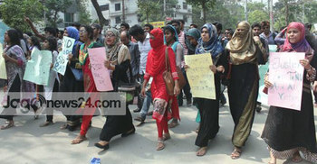 তনুর ময়নাতদন্ত ঢামেকে করার দাবি শিক্ষার্থীদের