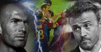 ১৩ বছর পর ফের মুখোমুখি জিদান-এনরিকে