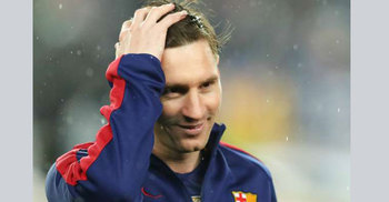 রিয়াল ম্যাচেই পাঁচশ গোল চান মেসি