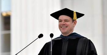 Matt Damon slams Trump in MIT speech