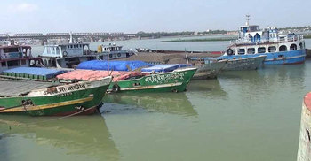 আশুগঞ্জ বন্দর থেকে ৬ রুটে নৌ-চলাচল বন্ধ