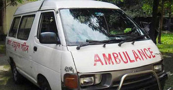 দিরাই স্বাস্থ্য কমপ্লেক্স : ৪ মাস ধরে অ্যাম্বুলেন্স বিকল