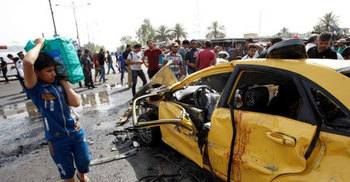 Three bombings in Baghdad kill 63