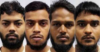 4 Bangladeshi jailed 24 to 60 months in Singapore 
