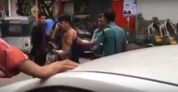 Police Sergeant Mehedi suspended for assaulting driver