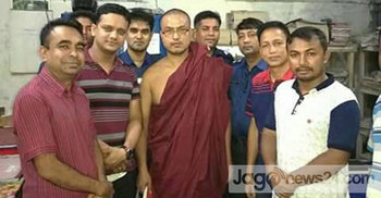 Buddhist monk detained over attack on another monk