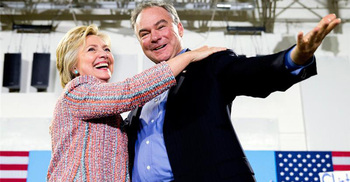 Hillary picks Senator Tim Kaine as running mate