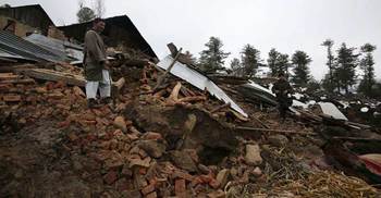 7 buried alive as house collapses in India