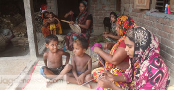 সারাদেশের চাহিদা মেটাচ্ছে ঝিনাইদহের পাখা