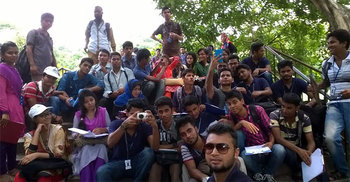 জবির ভূগোল ও পরিবেশ বিভাগের ফিল্ড রিসার্চ সিলেটে