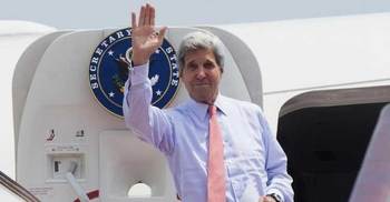 Kerry leaves for New Delhi
