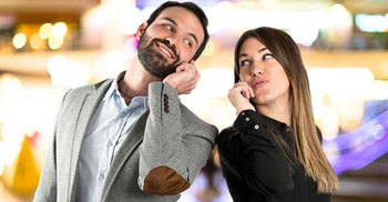 Men need women’s help to dress up for date 