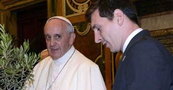 Messi is better than Pele and Maradona: Pope 