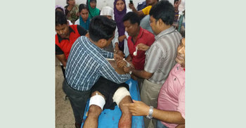 নাটোরে জেলা স্বেচ্ছাসেবক দলের সহ-সভাপতি গুলিবিদ্ধ