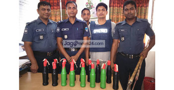 আশুগঞ্জে পেট্রলবোমা-অস্ত্র উদ্ধারসহ আটক ১৫