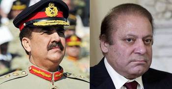 Nawaz Sharif talks to Gen Raheel on phone 