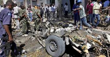 10 killed in suicide car bomb attack in Somalia