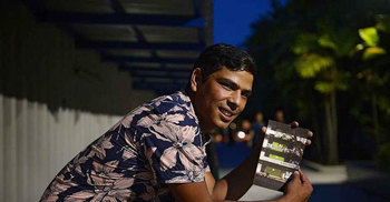 BD worker who published book started by scribbling on cement bags