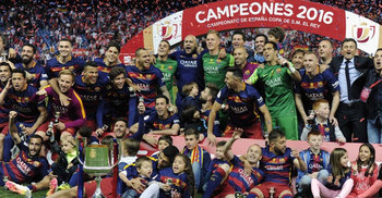 FC Barcelona Beat Sevilla to Clinch 28th Copa Del Rey Title 