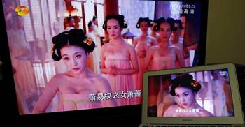 Banned on Chinese TV: Western lifestyles and cleavage 