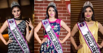 Bangladeshi Zohra in Miss Cosmopolitan finalists