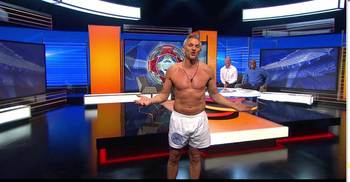 Lineker presents Match of the Day in his underpants