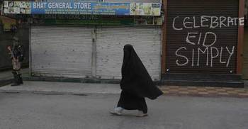 Curfew imposed in India-held Kashmir on Eid day 