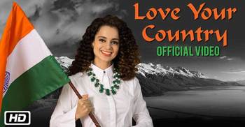 Kangana appears in new video ‘Love your country’ 