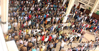 No ticket selling on Saturday at Kamalapur  