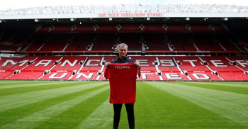 Mourinho targets glory at Man United unveiling 