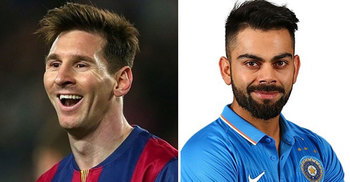 Virat Kohli more marketable than Lionel Messi 