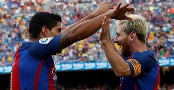Messi and Suarez continue productive relationship 