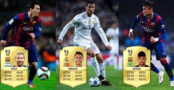 Ronaldo FIFA 17’s top player, Messi second